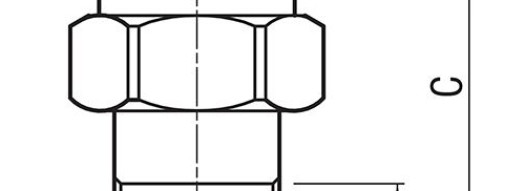 Муфта прямая с внутренней и наружной резьбой 1" 1/4 - F.I.V.