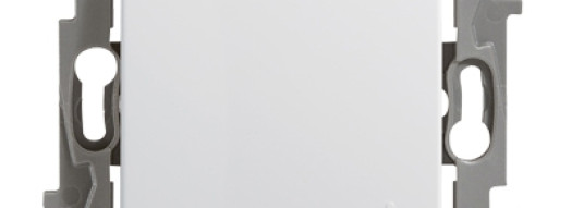 Розетка с откидной крышкой IP44 - Niloe - белый