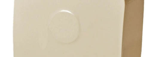 Вывод кабеля - Quteo - слоновая кость