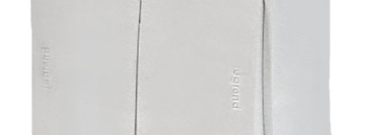 Выключатель двухклавишный - Forix - белый