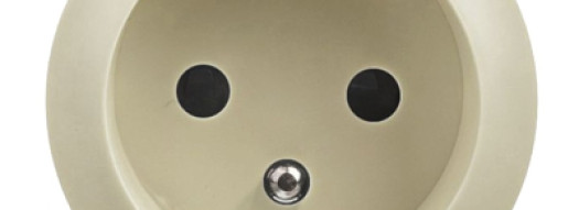 Лицевая панель для розетки 2K - Celiane - слоновая кость