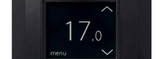 Терморегулятор с сенсорным дисплеем - DEVIreg Touch Black