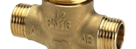 Клапан трехходовой - VZL3 - DN20, Kv-3.5м³/ч