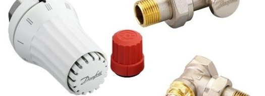 Комплект терморегуляторов - RA-N+RLV-S+RAE - угловой