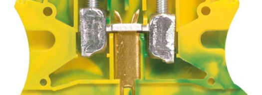 Винтовая клемма 2,5х5 - Viking 3 - желто-зеленый