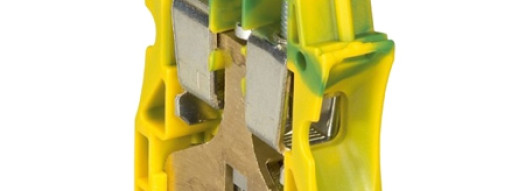 Винтовая клемма 35х15 - Viking 3 - желто-зеленый