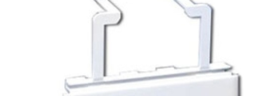 Отвод плоский для односекционных кабель-каналов DLP шириной 105