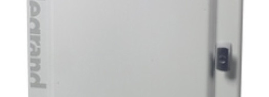 Дверь металлическая выгнутая для XL³ 160/400 - для шкафа высотой 450 мм