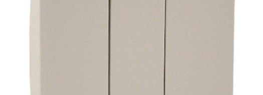 Лицевая панель для выключателя трехклавишного - Valena Life - слоновая кость