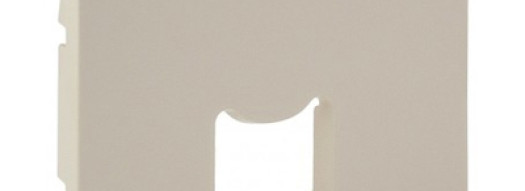 Лицевая панель для розеток RJ45 и RJ11 - Valena Life - слоновая кость