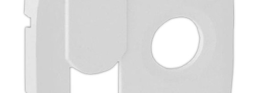 Лицевая панель для розеток TV+RJ45 - Valena Allure - белый