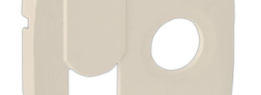 Лицевая панель для розеток TV+RJ45 - Valena Allure - слонвая кость