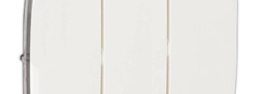 Лицевая панель для выключателя трехклавишного - Valena Allure - белый