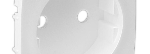 Лицевая панель для розеток 2К+З - Valena Allure - белый