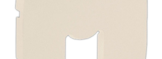 Лицевая панель для розеток RJ45 и RJ11 - Valena Allure - слоновая кость