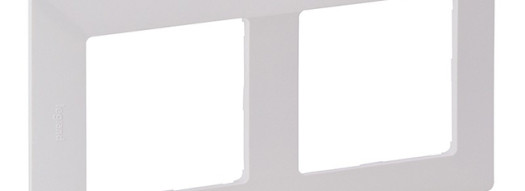 Рамка 2 поста - Valena Life - белый