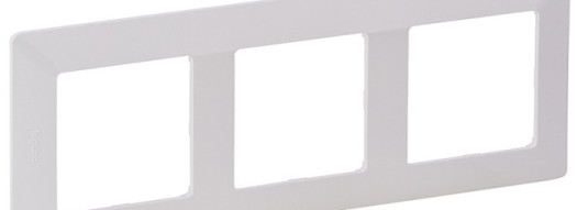 Рамка 3 поста - Valena Life - белый