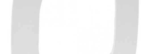 Рамка 2 поста - Valena Allure - белый