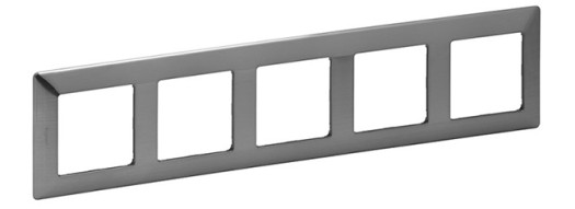 Рамка 5 постов - Valena Life - сталь