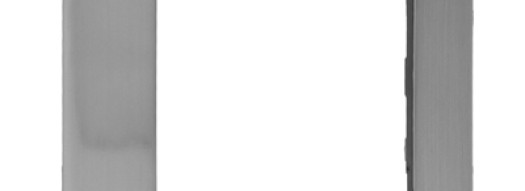 Рамка 3 поста - Valena Life - сталь