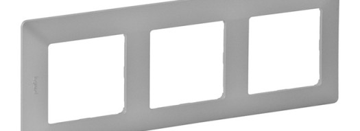 Рамка 3 поста - Valena Life - алюминий