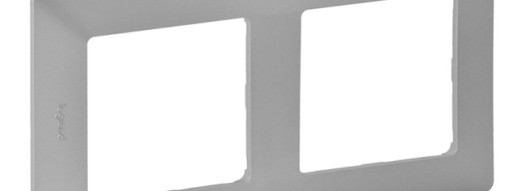 Рамка 2 поста - Valena Life - алюминий