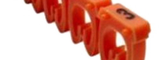 Маркер CAB 3 - для кабеля 1,5-2,5 мм² - цифра ''3'' - оранжевый