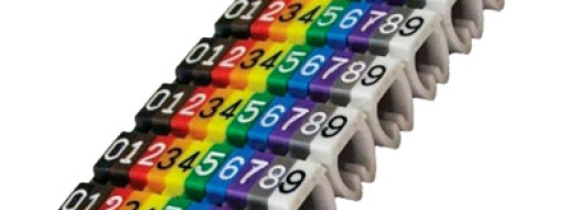 Маркер CAB 3 для кабеля 4-6 мм² - цифра ''8'' - серый