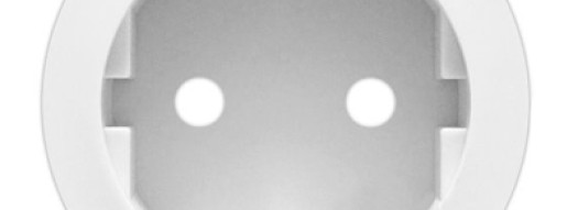 Лицевая панель для розетки 2K+3 - Celiane - белый