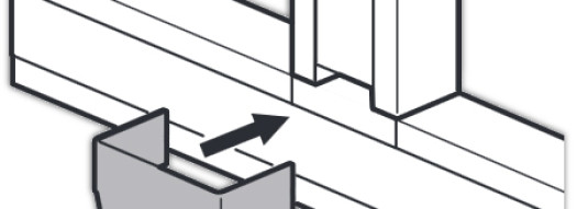 Т-образный отвод - для кабель-каналов DLP-S 130x50