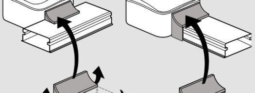 Адаптер для монтажа серии Forix - для мини-каналов Metra 40x16