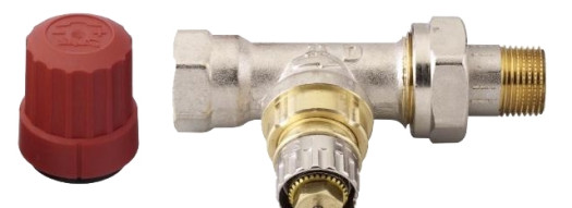 Термоклапан с настройкой - RA-N-25 - прямой