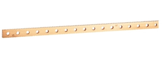 Плоская медная шина - 32x5 мм - длина 1750 мм