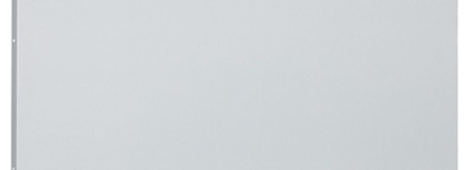 Сплошная лицевая панель металлическая XL³ 800/4000 - высота 100 мм