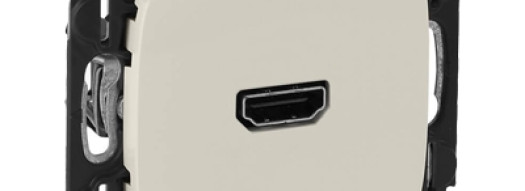 Розетка HDMI - Valena Allure - слоновая кость