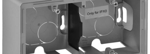 Коробка для накладного монтажа 2 поста - Valena Life - алюминий