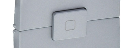 Лицевая панель для выключателя жалюзи и рольставней - Valena Life - алюминий