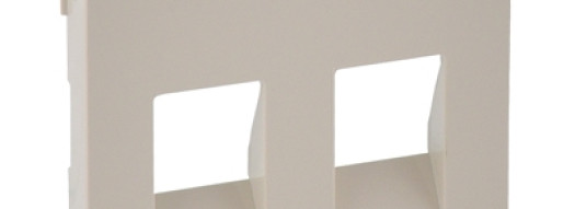 Лицевая панель для двойной акустической розетки - Valena Life - слоновая кость