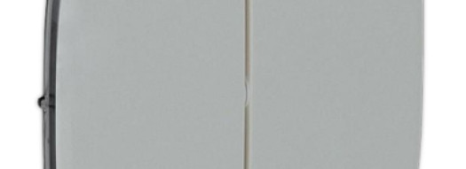 Лицевая панель для 2-клавишных выкл./перекл. и кнопок - Valena Allure - алюминий