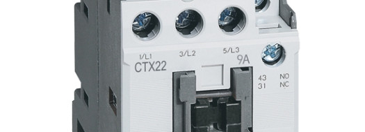 Контактор - CTX³-22 3P, 9A 1Н.О+1Н.З