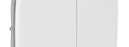 Лицевая панель для кнопочного светорегулятора - Valena Allure - белый