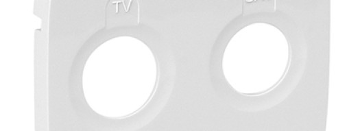 Лицевая панель для розеток TV-SAT (R) - Valena Allure - белый