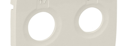 Лицевая панель для розеток TV-SAT (R) - Valena Allure - слоновая кость