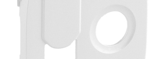 Лицевая панель для розеток TV+RJ45 - Valena Allure - жемчуг