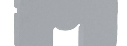 Лицевая панель для розеток RJ45 и RJ11 - Valena Allure - алюминий