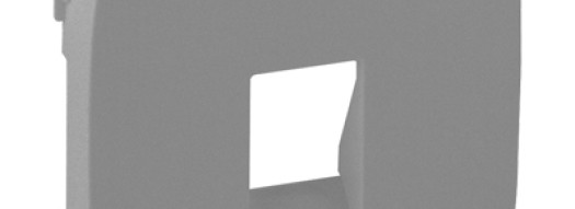 Лицевая панель для акустической розетки - Valena Allure - алюминий