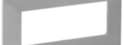 Рамка 5 модулей без перегородки - Valena Life - алюминий