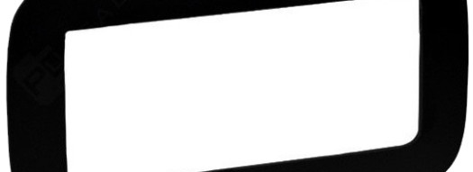 Рамка 5 модулей без перегородки - Valena Allure - черный