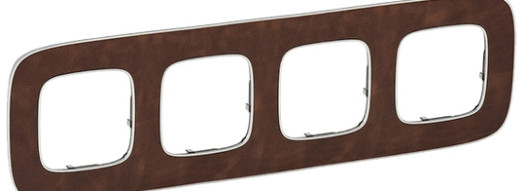 Рамка 4 поста - Valena Allure - кожа