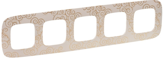 Рамка 5 постов - Valena Allure - нарцисс золото